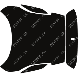 Hood Full, Non-Wrapped 2023-2024 Ferrari Daytona SP3 24-23 2D Cpe PPF