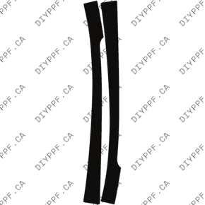 A Pillar 2021-2024 Volvo S90 Inscription/Plus/Ultimate 24-21 4D Sdn PPF