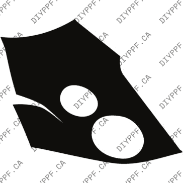 Fender, Left, Wrapped 2017-2018 Bentley Continental GTC Supersports 18-17 2D Conv PPF