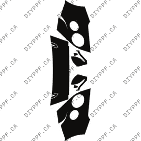 Hood/Fenders/Mirrors, Wrapped 2017-2018 Bentley Continental GTC Supersports 18-17 2D Conv PPF