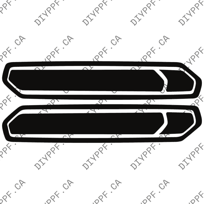 Door Handles 2021-2024 Lamborghini Huracan STO 24-21 2D Cpe PPF