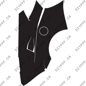 Qtr. Panel, Full Rear Right  2021-2024 Lamborghini Huracan STO 24-21 2D Cpe PPF