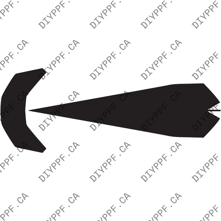 Hatch Middle, Full 2021-2024 Lamborghini Huracan STO 24-21 2D Cpe PPF