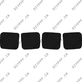 Door Handles 2003-2011 Mercedes-Benz G Class AMG 11-03 4D SUV PPF