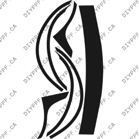 Appearance B Plus 2003-2005 Chevrolet Cavalier 05-03 2D Cpe PPF