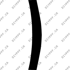 Bumper, Back 2003-2004 Chevrolet Cavalier 04-03 4D Sdn PPF