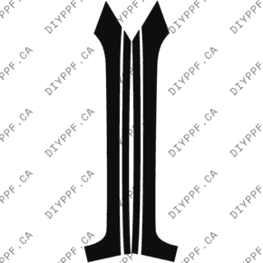 A Pillar 2014-2020 Rolls-Royce Ghost 20-14 4D Sdn PPF