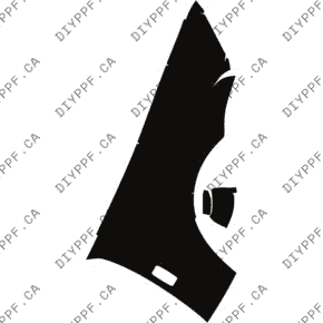 Fenders/Mirrors Full, Right 2014-2020 Rolls-Royce Ghost 20-14 4D Sdn PPF