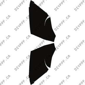 Fenders L & R, Wrapped 2014-2020 Rolls-Royce Ghost 20-14 4D Sdn PPF