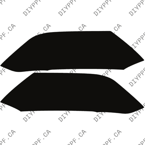 Headlamps 2022-2024 Volkswagen Jetta S/Sport/SE 24-22 4D Sdn PPF