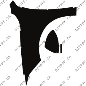 Fenders/Mirrors Full, Left 2022-2024 Volkswagen Jetta S/Sport/SE 24-22 4D Sdn PPF