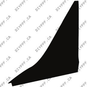 Fender, Right, Wrapped 2022-2024 Volkswagen Jetta SEL 24-22 4D Sdn PPF