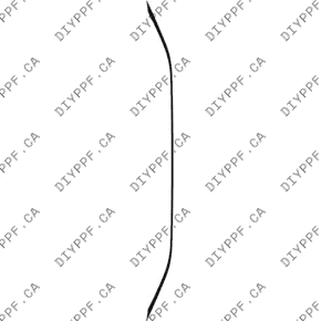 Grille, Bottom 2022-2024 Volkswagen Jetta SEL 24-22 4D Sdn PPF