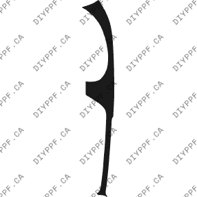 Bumper, Top Left 2003-2005 Dodge Neon 05-03 4D Sdn PPF