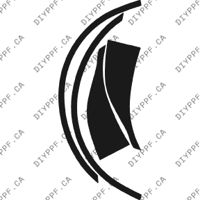 Wheel Lip/splash Rear, L&R 2003-2005 Chrysler Sebring Coupe 05-03 2D Cpe PPF