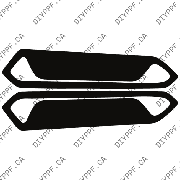 Door Handles 2021-2022 Lamborghini Aventador LP 780-4 Ultimae Roadster 22-21 2D Cpe PPF