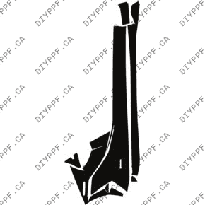 Rocker, Right 2021-2022 Lamborghini Aventador LP 780-4 Ultimae Roadster 22-21 2D Cpe PPF