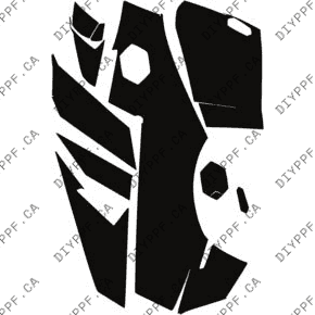 Qtr. Panel, Full Rear Left 2021-2022 Lamborghini Aventador LP 780-4 Ultimae Roadster 22-21 2D Cpe PPF