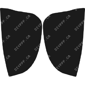 Mirrors 2003-2006 KIA Optima 06-03 4D Sdn PPF