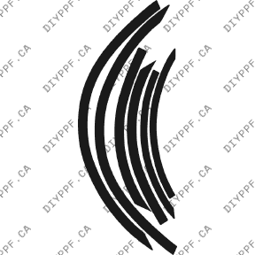 Wheel Lips 2003-2005 KIA Rio 05-03 4D Sdn PPF