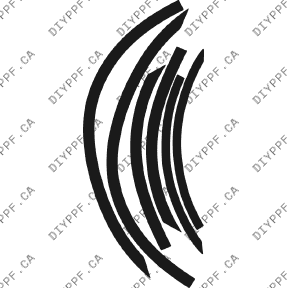 Wheel Lips 2003-2005 KIA Rio Cinco 05-03 4D SW PPF