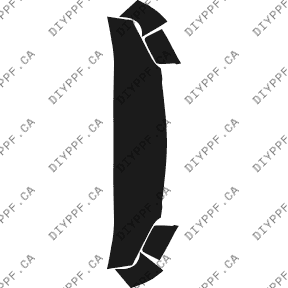 Hood/Fender/Mirrors 2003-2005 KIA Spectra 05-03 4D HB PPF