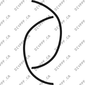 Wheel Lip Rear, L&R 2003-2005 KIA Spectra 05-03 4D HB PPF