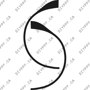 Wheel Lip/Splash Front, L&R 2003-2005 KIA Spectra 05-03 4D HB PPF