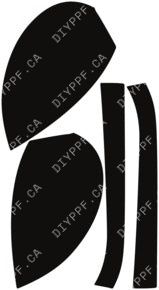 Mirrors 2023-2025 Acura Integra 25-23 4D HB PPF