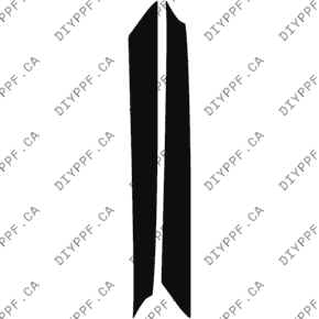 A Pillar 2022-2024 KIA EV6 Light/Wind 24-22 4D SUV PPF