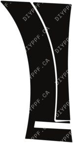 Wheel, Front Splash Left 2022-2024 KIA EV6 Light/Wind 24-22 4D SUV PPF