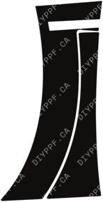 Wheel, Front Splash Right 2022-2024 KIA EV6 Light/Wind 24-22 4D SUV PPF