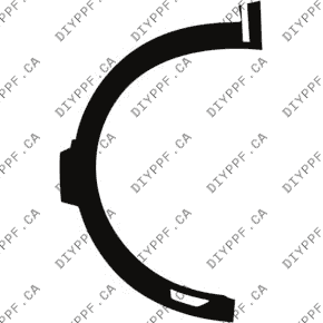 Wheel, Flare Front, Full Left 2022-2024 KIA EV6 Light/Wind 24-22 4D SUV PPF