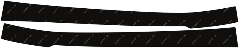 Chevrolet Silverado 1500 WT/Custom (2022–2025) A-Pillar Paint Protection Film (PPF) Kit – Crew Cab Pickup