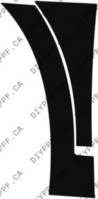 Wheel, Front Splash Left 2022-2023 Audi e-tron S 23-22 4D SUV PPF