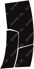 Wheel, Rear Splash Right 2022-2023 Audi e-tron S 23-22 4D SUV PPF