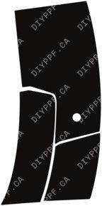 Wheel, Rear Splash, Right, Sensors 2022-2023 Audi e-tron S 23-22 4D SUV PPF