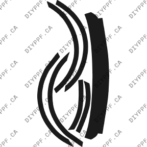 Appearance B 2003-2005 Mazda Mazda6 05-03 4D Sdn PPF