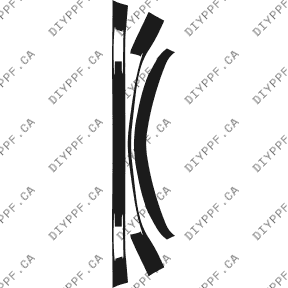 Front Bumper 2003-2003 Mitsubishi Diamante 03-03 4D Sdn PPF