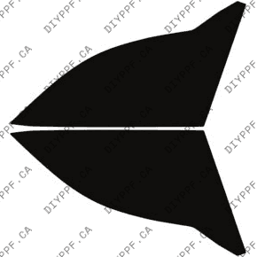 Fenders L & R 2021-2024 Genesis G80 Sport Prestige 24-21 4D Sdn PPF