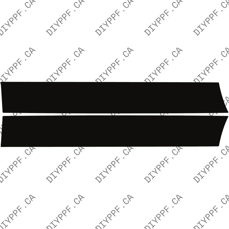 Door Panels Rear, L&R 2021-2024 Genesis G80 Sport Prestige 24-21 4D Sdn PPF