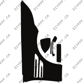 Fenders/Mirrors Full, Right 2021-2024 Genesis G80 Sport Prestige 24-21 4D Sdn PPF