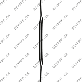 Bumper, Bottom 2021-2024 Genesis G80 Sport Prestige 24-21 4D Sdn PPF