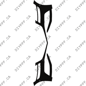 Bumper, w/ 2 Sensors 2021-2024 Genesis G80 Sport Prestige 24-21 4D Sdn PPF