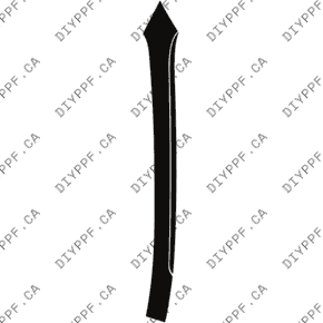 Door, A Pillar Left 2021-2024 Genesis G80 Sport Prestige 24-21 4D Sdn PPF