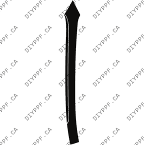 Door, A Pillar Right 2021-2024 Genesis G80 Sport Prestige 24-21 4D Sdn PPF