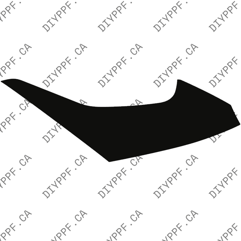 Fender, Right 2021-2024 Porsche Taycan Turbo S Cross Turismo 24-21 4D SW PPF