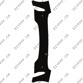 Bumper, w/ 2 Sensors 2021-2024 Porsche Taycan Turbo S Cross Turismo 24-21 4D SW PPF