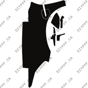 Fender/Mirror w/ Charge Port Door, Left Full 2021-2024 Porsche Taycan Turbo S Cross Turismo 24-21 4D SW PPF