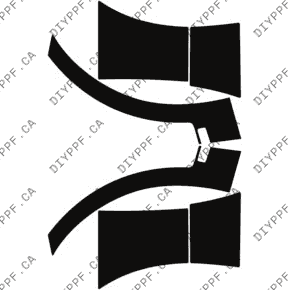 Splash 2022-2024 Porsche Taycan GTS Sport Turismo 24-22 4D SW PPF